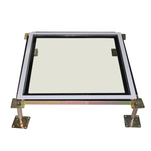 Double Glass Panel Raised Floor